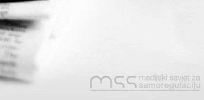 MSS: "Vijesti" prekršile Kodeksa novinara MSS: "Vijesti" prekršile Kodeksa novinara