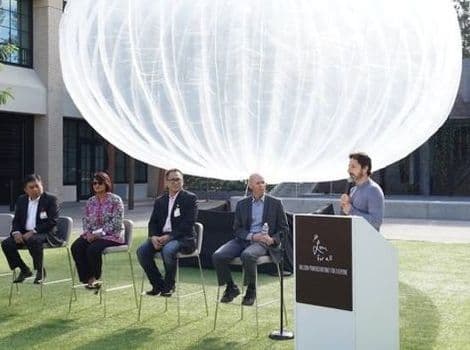 Internet baloni na nebu od sljedeće godine Internet baloni na nebu od sljedeće godine