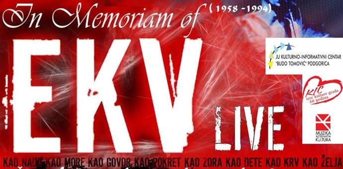 Koncert u KIC-u za sjećanje na Milana Mladenovića i EKV Koncert u KIC-u za sjećanje na Milana Mladenovića i EKV