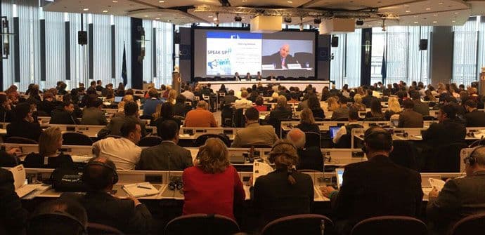 Rutović na “Speak up” konferenciji u Briselu Rutović na “Speak up” konferenciji u Briselu
