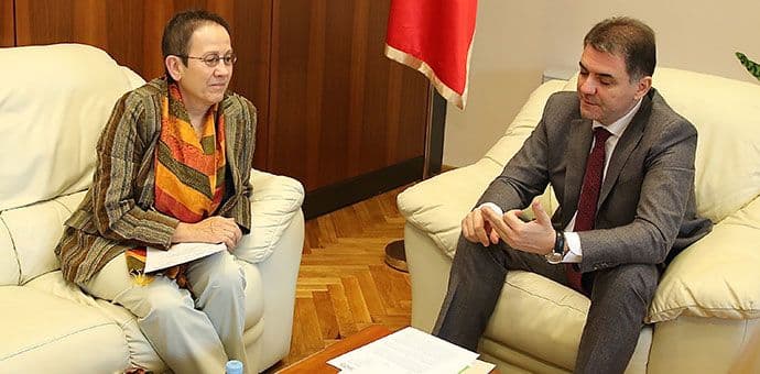 Štajnaker predala poziv Ivanoviću za Globalni forum o hrani i poljoprivredi Štajnaker predala poziv Ivanoviću za Globalni forum o hrani i poljoprivredi