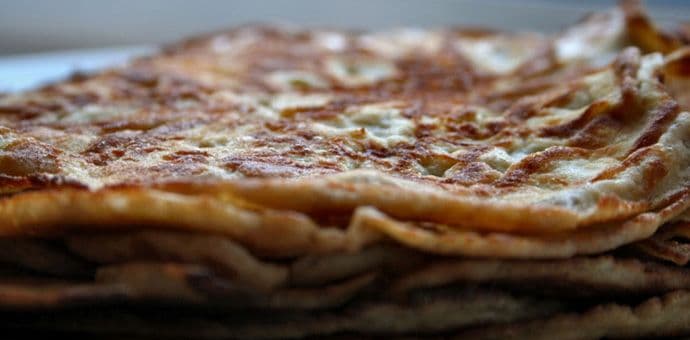 Palačinke od kokosovog brašna i bademovog mlijeka Palačinke od kokosovog brašna i bademovog mlijeka