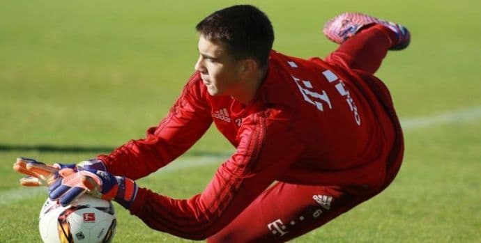 Bajern testira mladog crnogorskog golmana! Bajern testira mladog crnogorskog golmana!