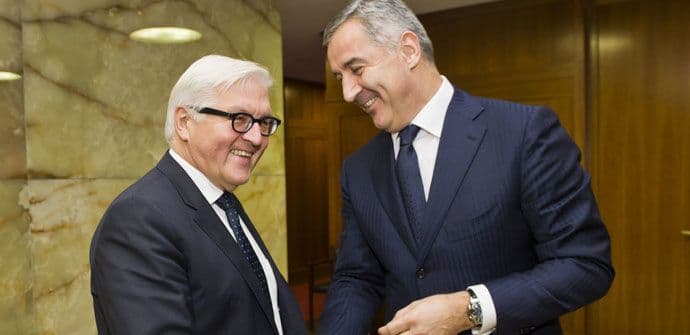 Đukanović - Štajnmajer: Njemačka očekuje da će poziv u NATO biti u decembru Đukanović - Štajnmajer: Njemačka očekuje da će poziv u NATO biti u decembru