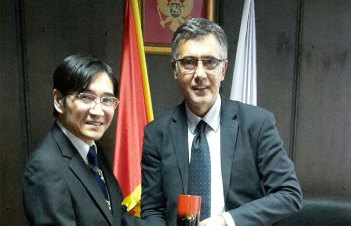 Stjepčević primio ambasadora Japana Stjepčević primio ambasadora Japana