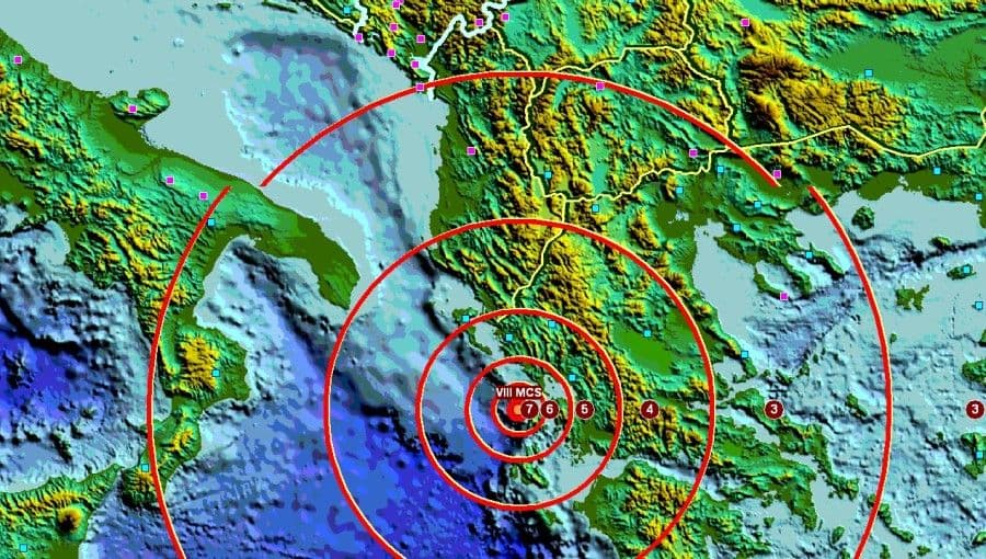 Zemljotres u Grčkoj osjetio se i u CG Zemljotres u Grčkoj osjetio se i u CG