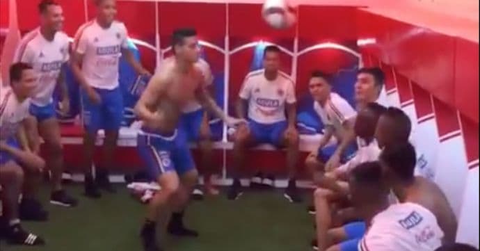 VIDEO: Hames Rodrigez i kolumbijski majstori! VIDEO: Hames Rodrigez i kolumbijski majstori!