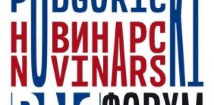 Sjutra počinje Podgorički novinarski forum Sjutra počinje Podgorički novinarski forum