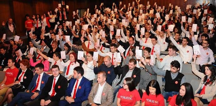 Danilo Šaranović izabran za predsjednika Mladih demokrata Danilo Šaranović izabran za predsjednika Mladih demokrata