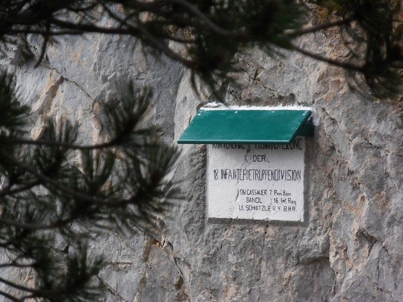 Obnovljena austrougarska spomen ploča, stara 107 godina Obnovljena austrougarska spomen ploča, stara 107 godina