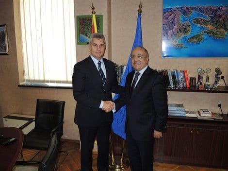 Susret ministra Brajovića sa egipatskim ambasadorom Abderahmanom Salaheldinom Susret ministra Brajovića sa egipatskim ambasadorom Abderahmanom Salaheldinom