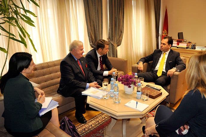 Pažin sa koizvjestiocima Parlamentarne Skupštine Savjeta Evrope Pažin sa koizvjestiocima Parlamentarne Skupštine Savjeta Evrope