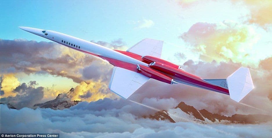 (FOTO) Supersonični avion će iz Londona do Njujorka stizati za manje od pet sati (FOTO) Supersonični avion će iz Londona do Njujorka stizati za manje od pet sati