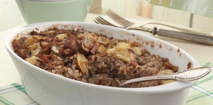 Pečena heljda sa pečurkama Pečena heljda sa pečurkama