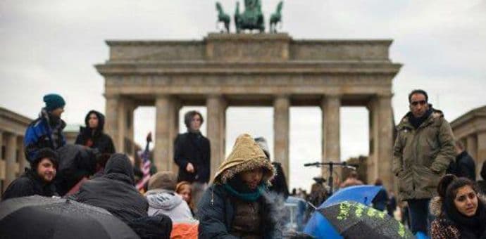 Tuča u izbjegličkom centru u Berlinu Tuča u izbjegličkom centru u Berlinu