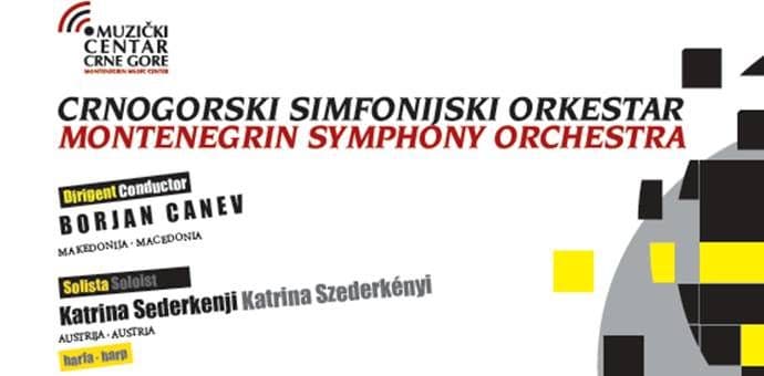 Borjan Canev diriguje CSO na koncertu u Podgorici Borjan Canev diriguje CSO na koncertu u Podgorici