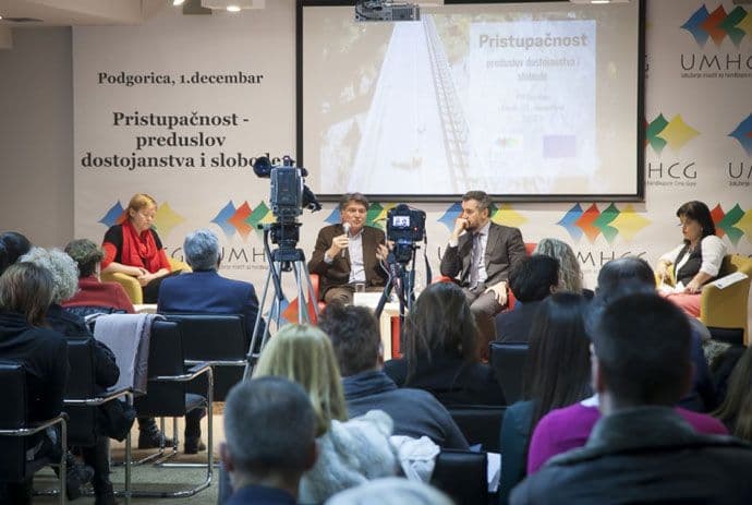 Vujačić: Pristupačnost ne smije biti privilegija osoba bez invaliditeta Vujačić: Pristupačnost ne smije biti privilegija osoba bez invaliditeta