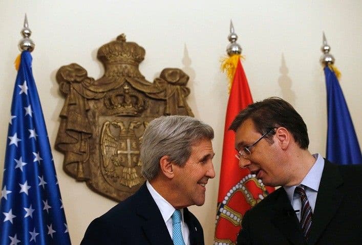 KERI U BEOGRADU: "Vučić stvara novu Srbiju" KERI U BEOGRADU: "Vučić stvara novu Srbiju"