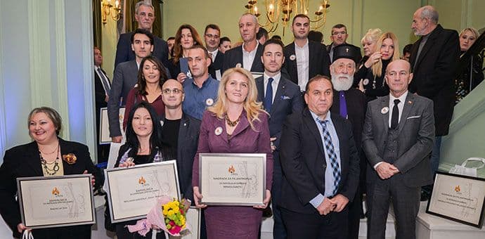 Dodijeljene nagrade za filantropiju "Iskra" Dodijeljene nagrade za filantropiju "Iskra"