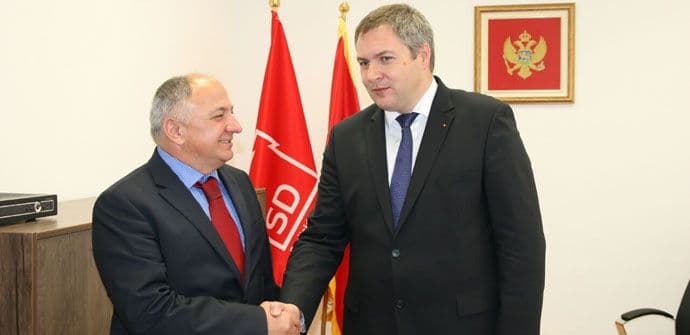 Lazović i Šehović sa Židanom: Intenzivirati saradnju partija Lazović i Šehović sa Židanom: Intenzivirati saradnju partija