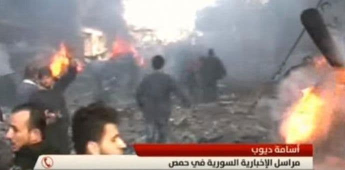 Homs: Dva teroristička napada, 16 žrtava (VIDEO) Homs: Dva teroristička napada, 16 žrtava (VIDEO)