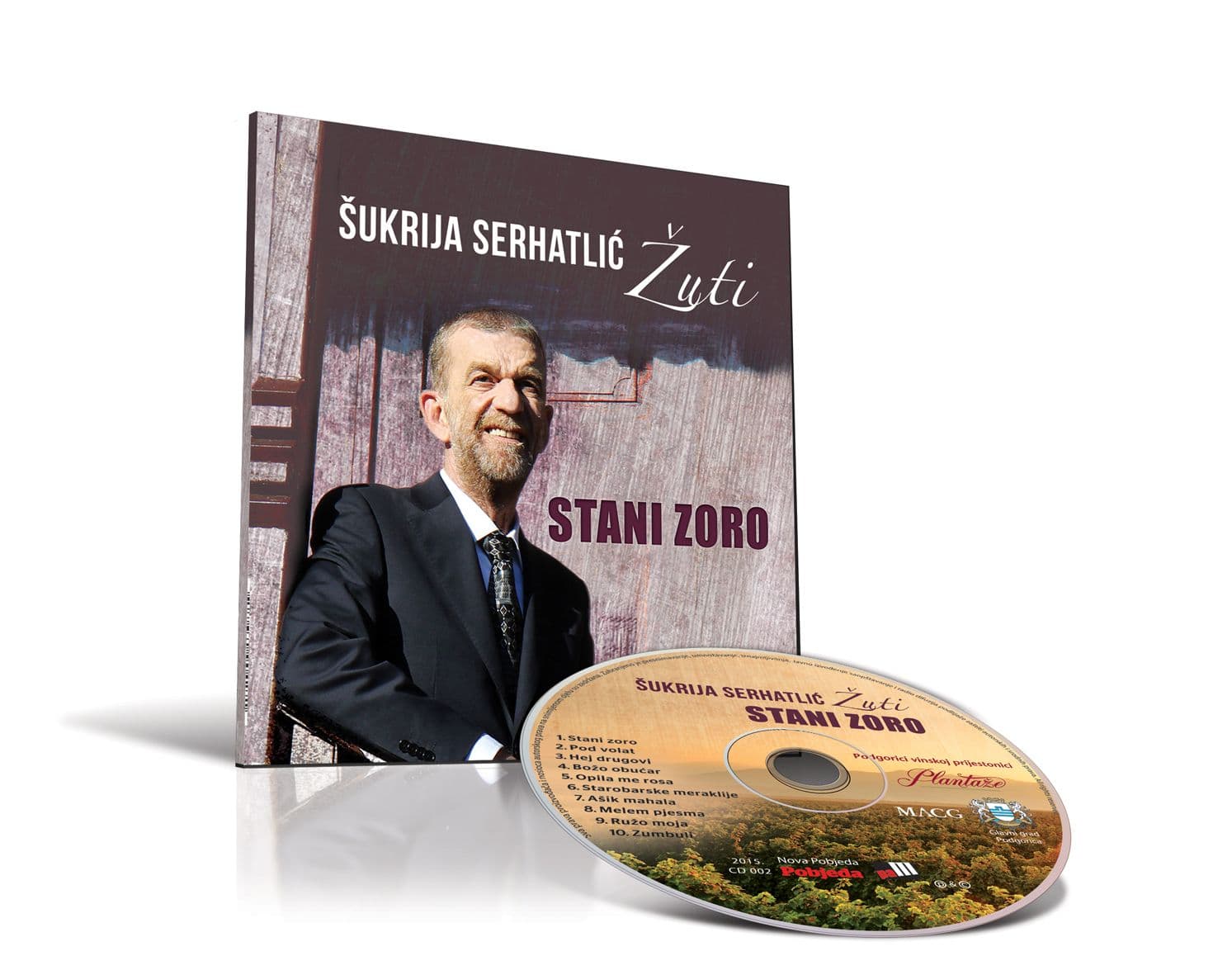 Povodom Dana Podgorice, Pobjeda poklanja CD Šukrije Žutog Serhatlića Povodom Dana Podgorice, Pobjeda poklanja CD Šukrije Žutog Serhatlića