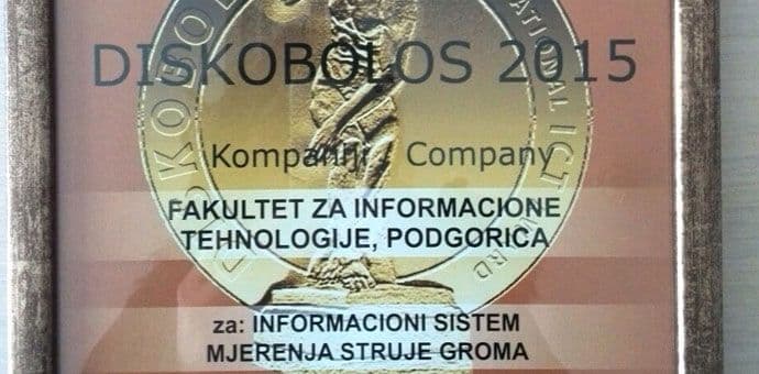 Projekat LAMS najbolji ICT projekat u 2015. godini Projekat LAMS najbolji ICT projekat u 2015. godini