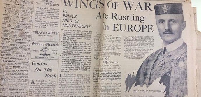 DRAGULJI ISTORIJE: Princ Milo Petrović o izdaji Crne Gore DRAGULJI ISTORIJE: Princ Milo Petrović o izdaji Crne Gore