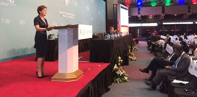 Marić-Đorđević učestvovala na desetoj Ministarskoj konferenciji STO Marić-Đorđević učestvovala na desetoj Ministarskoj konferenciji STO