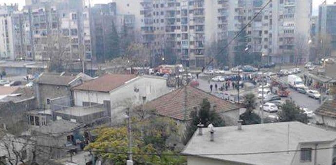 Podgorica: Veliki požar u restoranu  "Kužina" Podgorica: Veliki požar u restoranu  "Kužina"