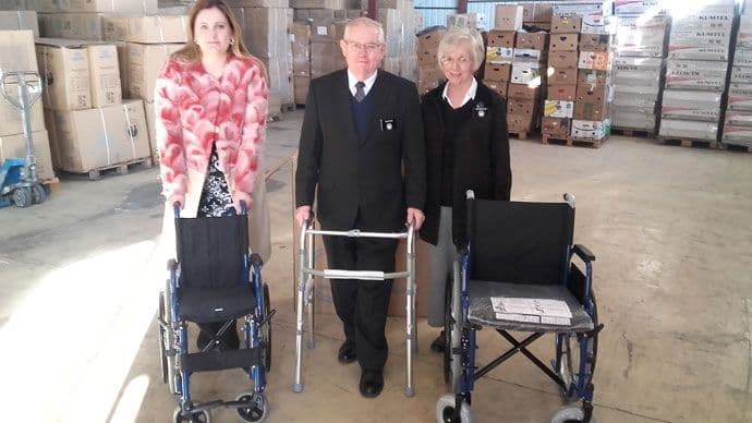 LDS Charities donirala 300 invalidskih kolica Crvenom krstu LDS Charities donirala 300 invalidskih kolica Crvenom krstu