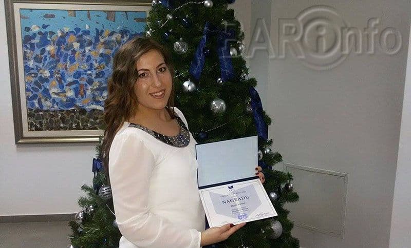 Marija Markoč najbolji student Biotehničkog fakulteta Marija Markoč najbolji student Biotehničkog fakulteta