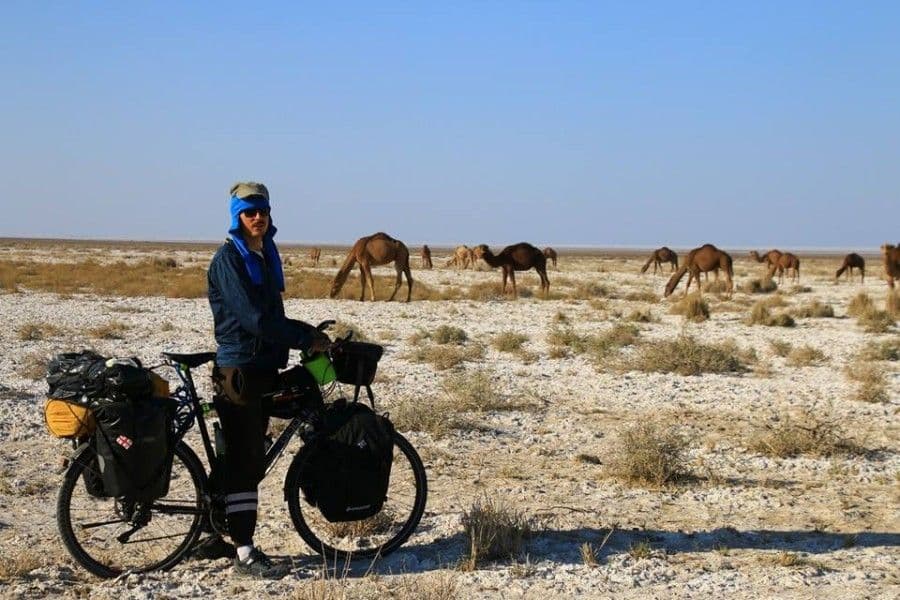 Biciklom iz Podgorice prešao 9.500 kilometara Biciklom iz Podgorice prešao 9.500 kilometara