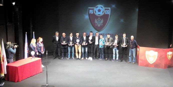 FSCG: Jovetić igrač godine, Šćepanović najbolji u Crnoj Gori FSCG: Jovetić igrač godine, Šćepanović najbolji u Crnoj Gori