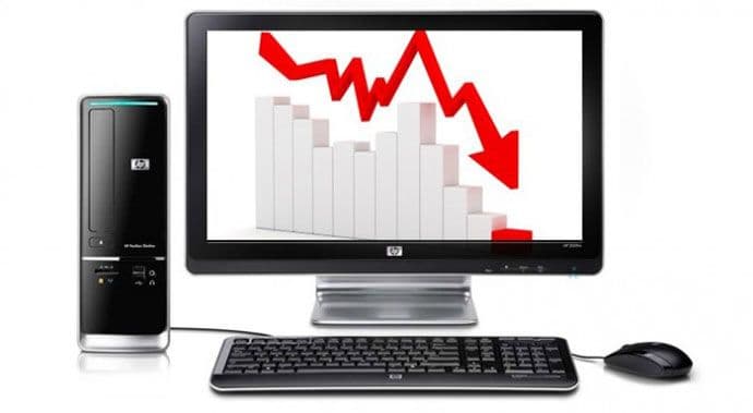 Prodaja PC-a u svijetu pala rekordnih 10,6 odsto Prodaja PC-a u svijetu pala rekordnih 10,6 odsto