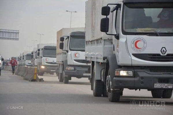Novi humanitarni konvoj ušao u Madaju Novi humanitarni konvoj ušao u Madaju