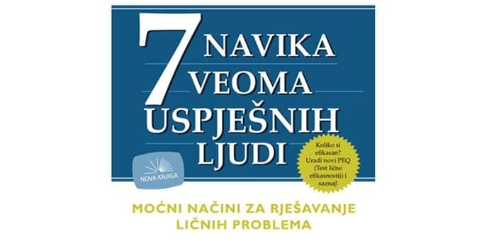 NOVA KNJIGA: Sedam Kavijevih principa za put ka uspjehu NOVA KNJIGA: Sedam Kavijevih principa za put ka uspjehu