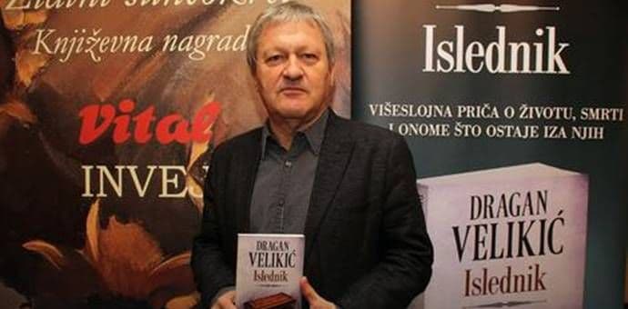 Dragan Velikić dobitnik 62. NIN-ove nagrade za roman "Islednik" Dragan Velikić dobitnik 62. NIN-ove nagrade za roman "Islednik"