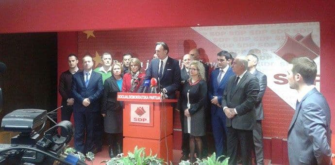 SDP jednoglasno: Nećemo podržati Vladu SDP jednoglasno: Nećemo podržati Vladu