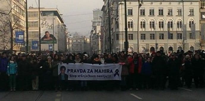 Sarajevo: Hiljade ljudi u šetnji za Mahira Sarajevo: Hiljade ljudi u šetnji za Mahira