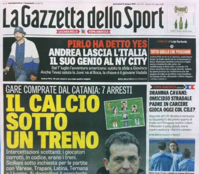 Bivši rukovodioci Milana, Lacija i Napolija pod istragom Bivši rukovodioci Milana, Lacija i Napolija pod istragom