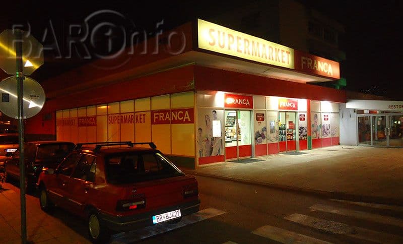 Spektakularna pljačka marketa "Franca" Spektakularna pljačka marketa "Franca"