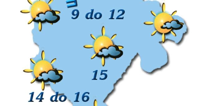 Danas oblačno, temperatura do 16 stepeni Danas oblačno, temperatura do 16 stepeni