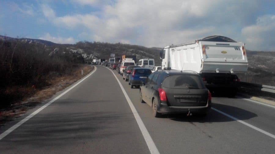 I danas gužve ka Cetinju I danas gužve ka Cetinju