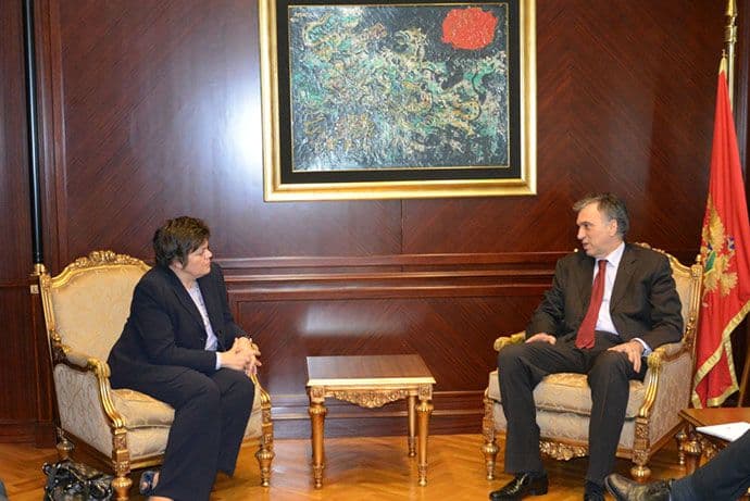 Vujanović primio Hrebičkovu Vujanović primio Hrebičkovu