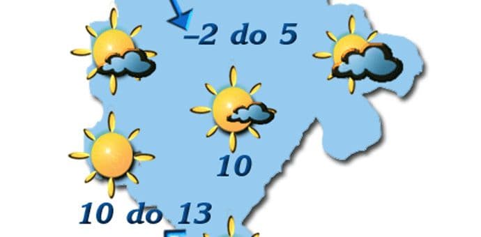 Na sjeveru slabe padavine Na sjeveru slabe padavine