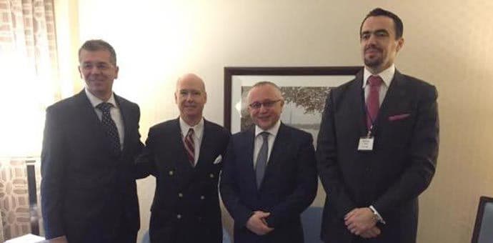 Mustafić i Gvozdenović na molitvenom doručku: Jačati saradnju CG i SAD Mustafić i Gvozdenović na molitvenom doručku: Jačati saradnju CG i SAD