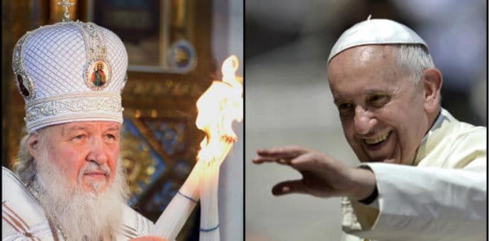 Istorijski susret pape Franja i ruskog patrijarha Istorijski susret pape Franja i ruskog patrijarha