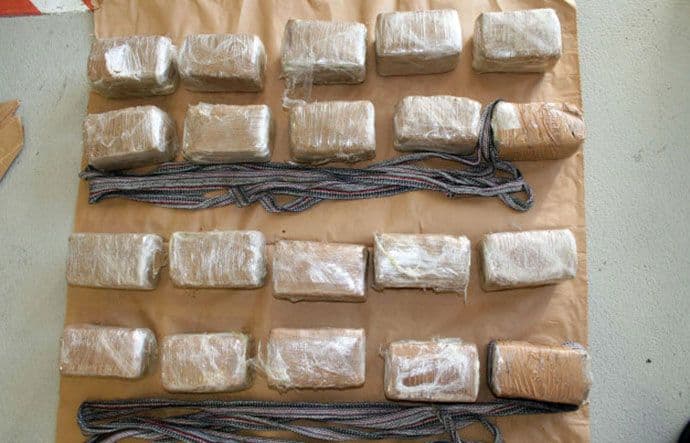 Albanac pao u Konavlima sa više od 10 kilograma marihuane Albanac pao u Konavlima sa više od 10 kilograma marihuane