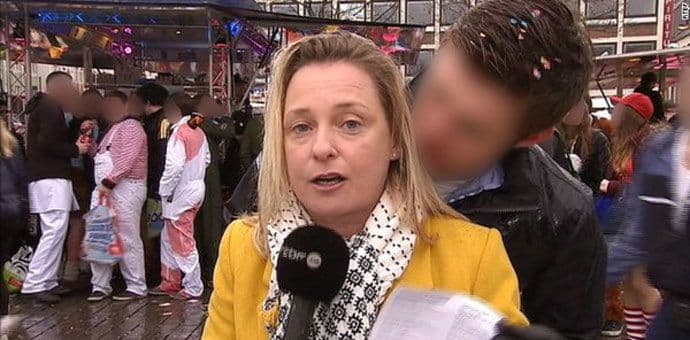 Keln: Seksualno uznemiravanje novinarke u prenosu uživo (VIDEO) Keln: Seksualno uznemiravanje novinarke u prenosu uživo (VIDEO)